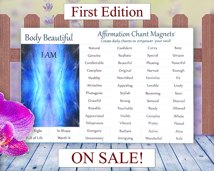 Magnetic word kit for building affirmations – Body Beautiful